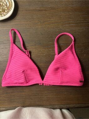 Rip curl pink bikini top